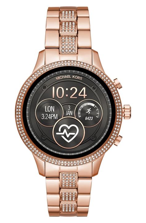 view text messages on michael kors smart watch|Michael Kors smart watch for women.